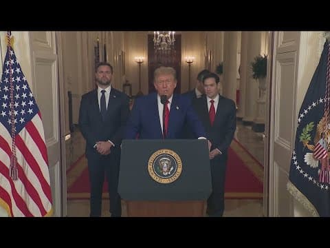 Trump announces ceasefire agreement between Israel and Iran