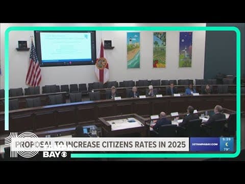 Officials propose increasing citizen property insurance rates in 2025