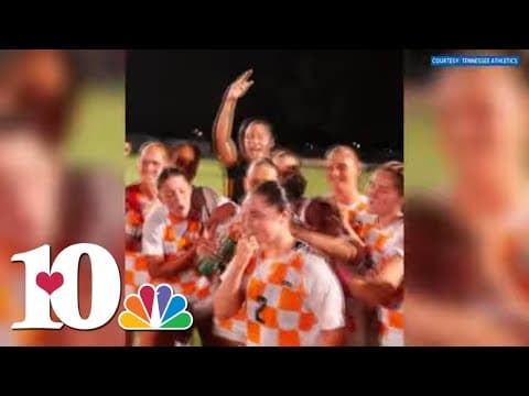 Tennessee Soccer stuns North Carolina with first-ever win against a No. 1 opponent