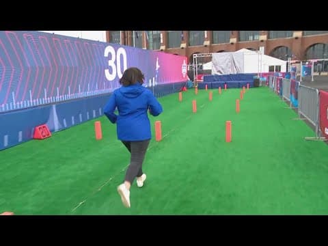 2024 NFL Scouting Combine offers fan experience while prospects train | LIVE
