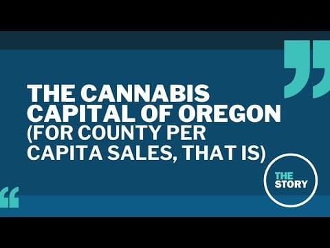 The biggest county for pot sales in Oregon isn’t where you might think