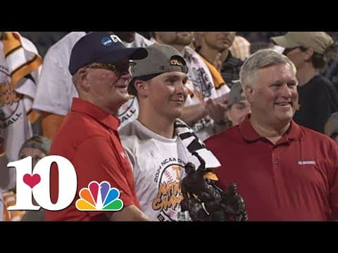 Dylan Dreiling wins Most Outstanding Player after CWS win