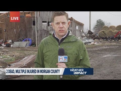 Gov. Lee visits Morgan County after fatal tornado