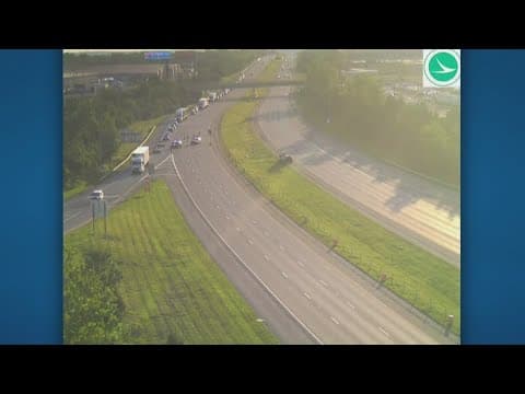 1 injured in rollover crash on I-270 in Franklin County