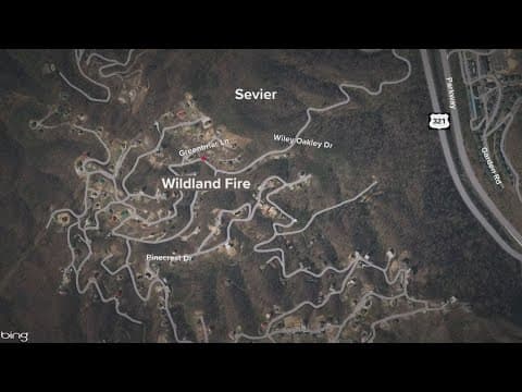 Gatlinburg crews contain small brush fire that threatened 3 structures near Greenbrier Lane