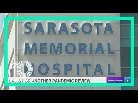 Sarasota residents speak out against Sarasota Memorial Hospital's COVID-19 protocols during pandemic