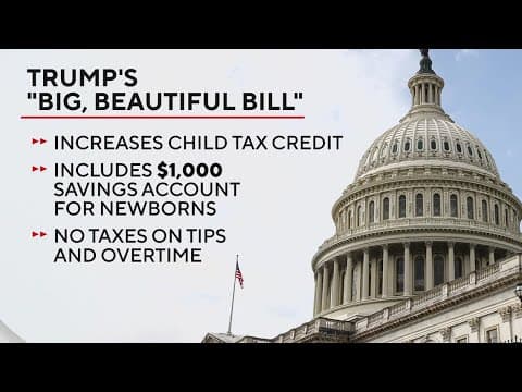 The House passed Trump's 'Big Beautiful Bill'