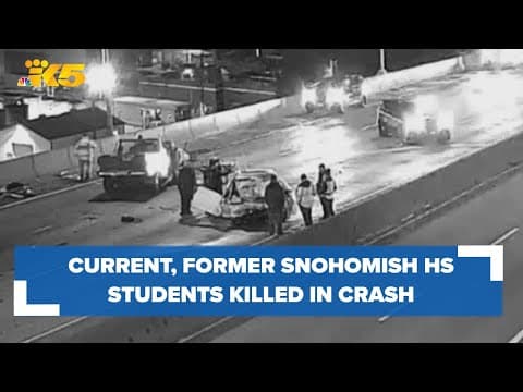 Current, former Snohomish High students killed in wrong-way crash on West Seattle Bridge