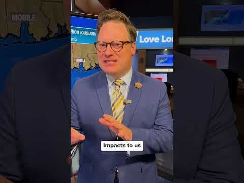 10pm update on Tropical Storm Francine