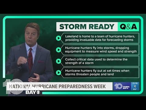 National Hurricane Preparedness Week: How do hurricane hunters help?