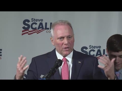 Steve Scalise says he wants to create new energy jobs for Louisiana, secure the border