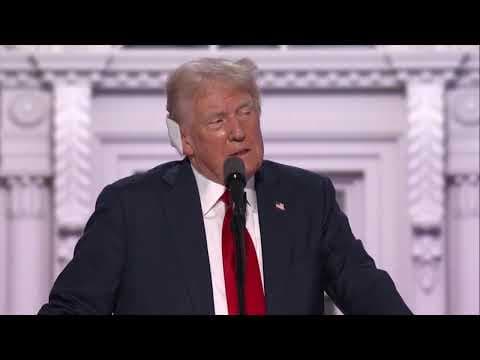 Donald Trump discusses assassination attempt in RNC speech