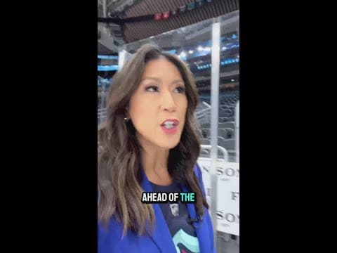 KING 5 gets fans ready for the Kraken season opener against the Anaheim Ducks