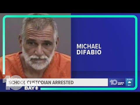 Deputies: Tampa high school custodian brought gun to campus