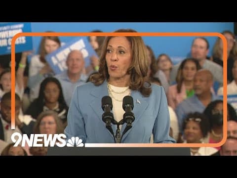 Democratic presidential nominee Kamala Harris lays out economic agenda