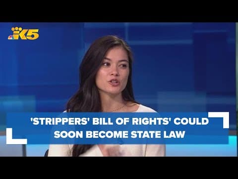 'Strippers' bill of rights' is one step closer to becoming Washington state law