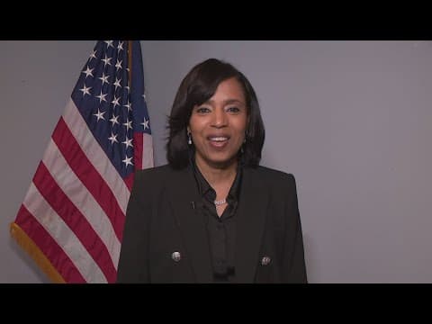 Senate candidate Angela Alsobrooks talks support for Kamala Harris, her fight to keep Maryland blue