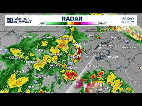 Live || Tracking storms moving through East Tennessee