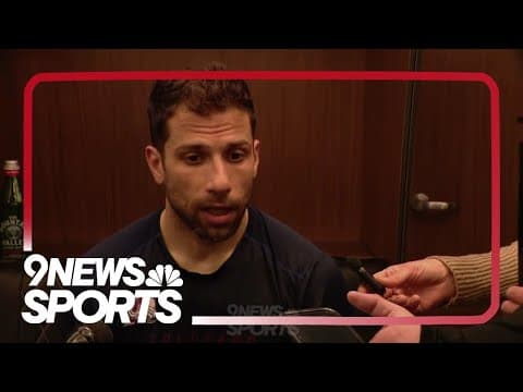 Avalanche's Andrew Cogliano on goalie Alexandar Georgiev