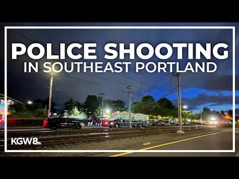 Police shoot and kill man after he shot at officers serving search warrant in Southeast Portland