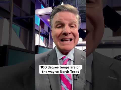 Record heat is in the forecast for the middle of the month in North Texas.