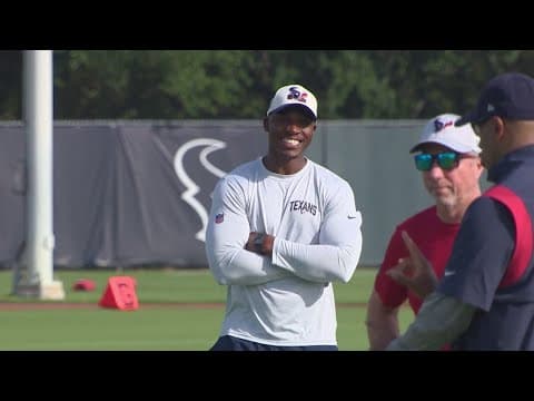 KHOU 11 reports from Day 1 of Houston Texans training camp