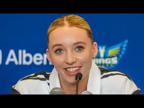 Paige Bueckers starts training camp with the Dallas Wings