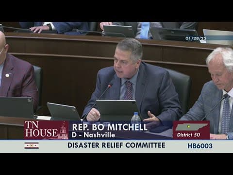 Tennessee lawmakers voice frustrations over slow relief response to Hurricane Helene