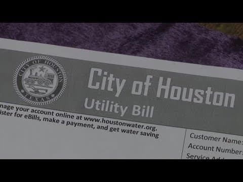 Mayor Whitmire announces details of plan to address Houston high water bills