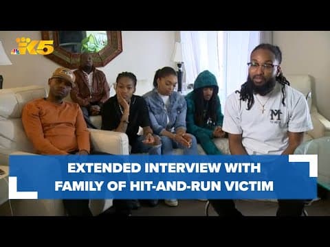 Extended interview: Family of hit-and-run crash victim Terrell Aaron