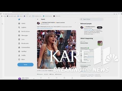 Taylor Swift fans connecting for tickets on Twitter