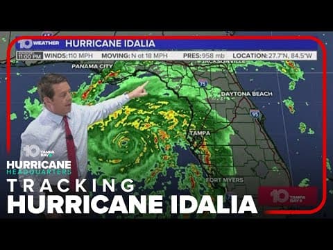 Tracking the Tropics: Idalia forecast to become a Category 4 hurricane at landfall (11 p.m Tuesday)