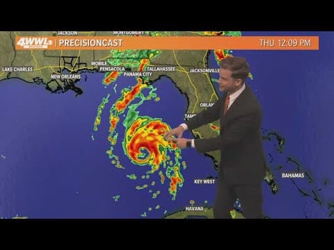 Tuesday 5 AM Tropical Update: Nicer weather later this week as Gulf storm stays east