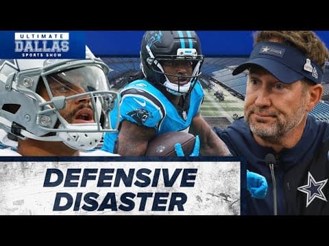 Dowdle shreds Cowboys run defense, Dallas falls to Panthers | Ultimate Dallas Sports Show