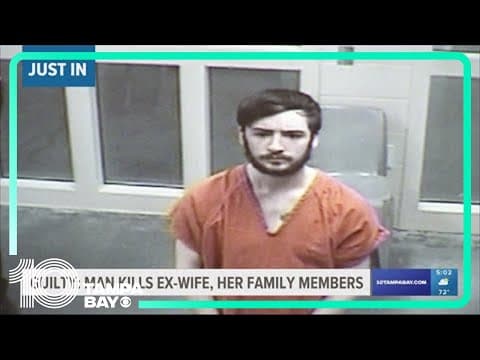 Man found guilty of killing ex-wife, her family members