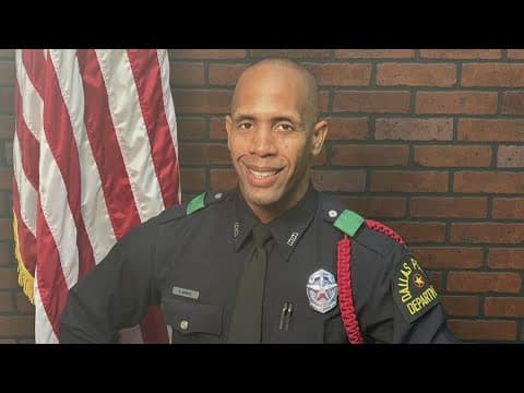 Public visitation tonight for fallen Dallas police officer Darron Burks