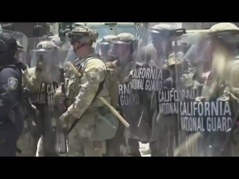 California governor challenges National Guard deployment