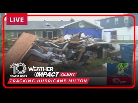 Debris still on Hernando Beach yards from Helene, community braces for Milton