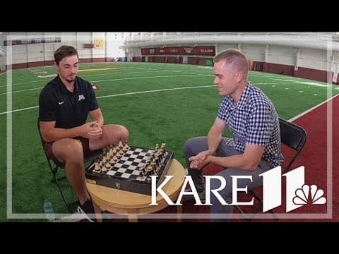 Gophers QB Max Brosmer dishes on his chess game, challenges of the season and more