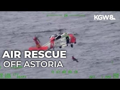 Canadian man rescued west of Astoria