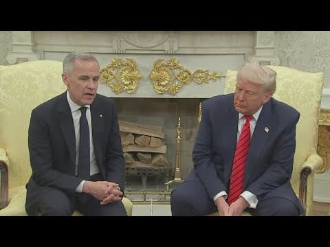 'Won't be for sale, ever' | President Trump sits down with Canadian prime minister