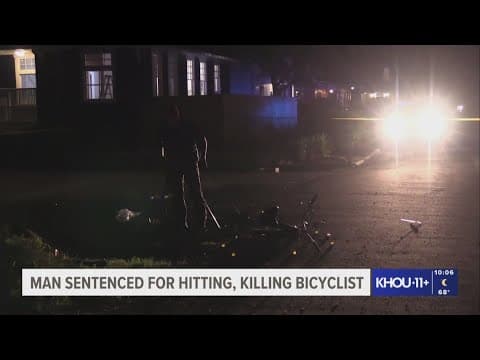 Galveston man sentenced for intentionally hitting, killing man on bike during argument over $5