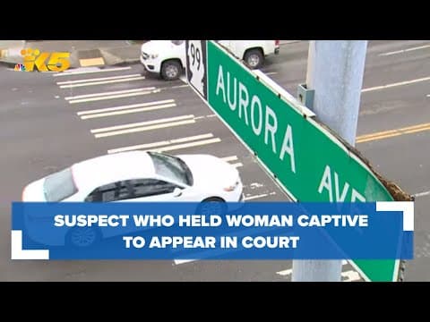 Suspect who held woman captive in Seattle's Mt. Baker neighborhood to appear in court