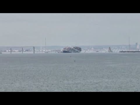 Rescue efforts continue hours after bridge collapse in Baltimore