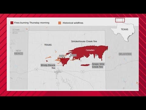 Texas Panhandle wildfire latest: More than a million acres burned