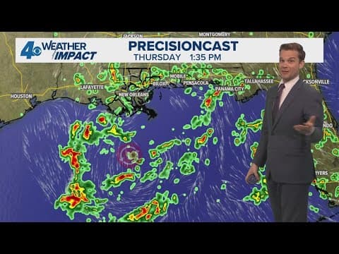 New Orleans Weather Impact Alert Day: Heavy showers and thunderstorms return