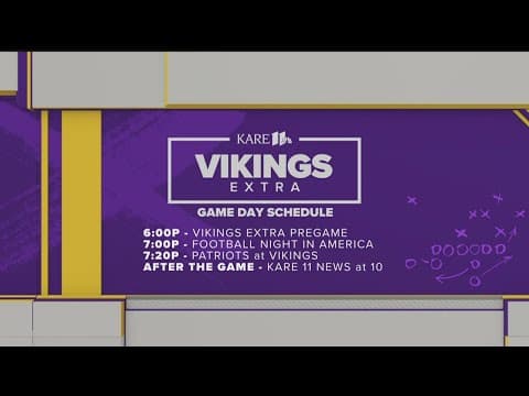Vikings to host their first Thanksgiving home game vs. Patriots