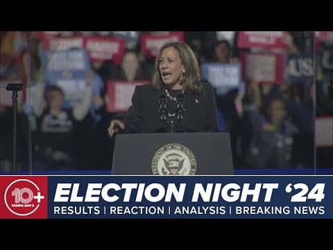 Kamala Harris hosts watch party at Howard University on Election Day