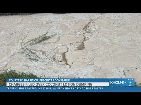 Stinking substance dumped in Houston-area bayou sparks criminal investigation
