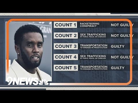 Legal expert discusses verdict in Sean 'Diddy' Combs' sex trafficking trial